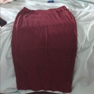 LONG PENCIL SKIRT